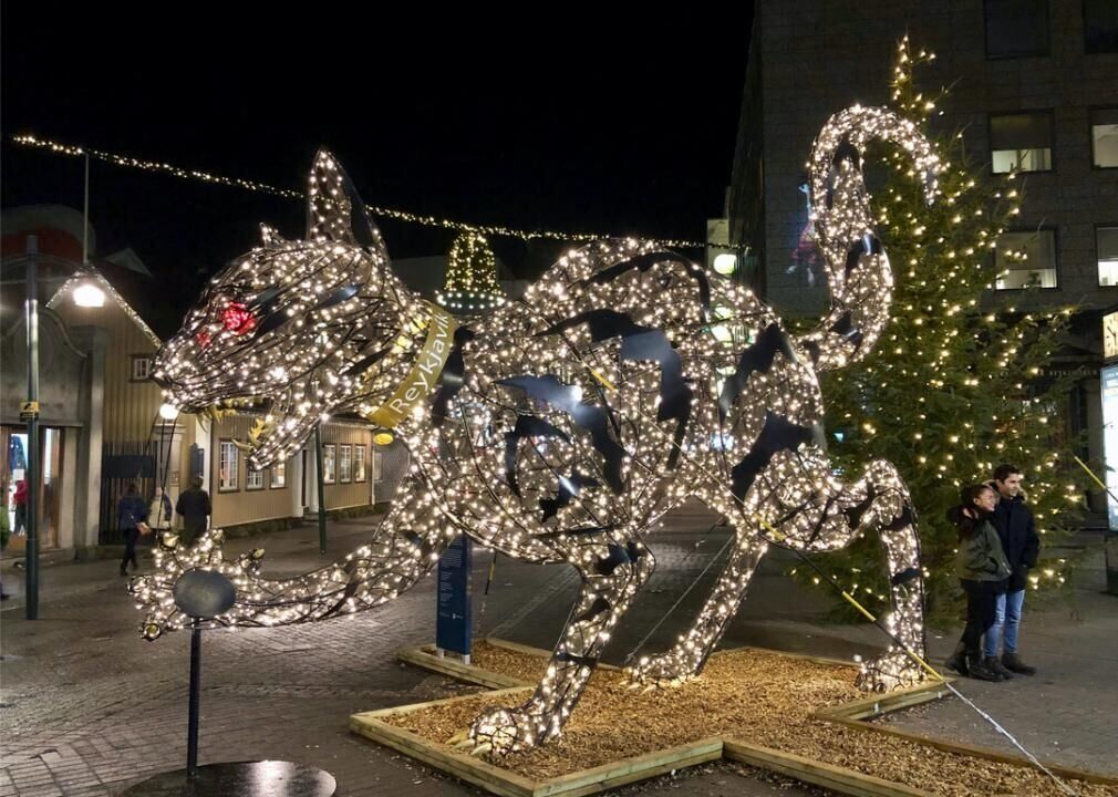 Iceland: Jólakötturinn the Yule cat
